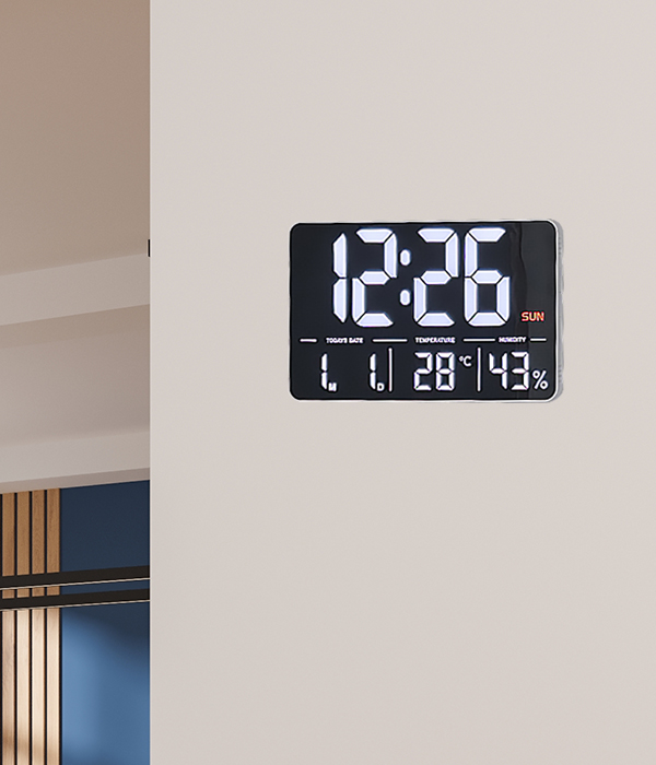 테사 LED 시계벽등 겸 스탠드